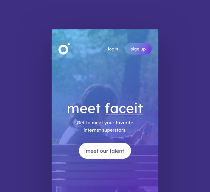 Landing page